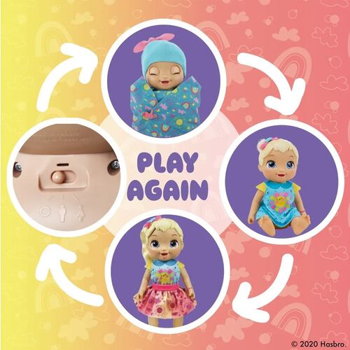 Baby Alive Baby - Baby Grows Up (feliz) - Rubia O Castaña