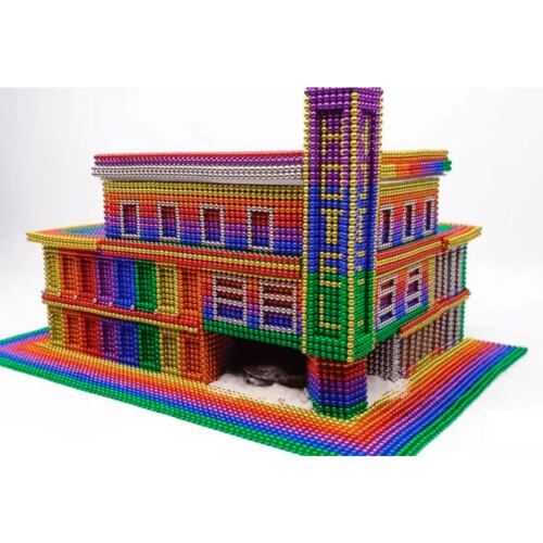 Cubo Magnético Magic Magnet Cube El Juguete, 216pcs 5mm