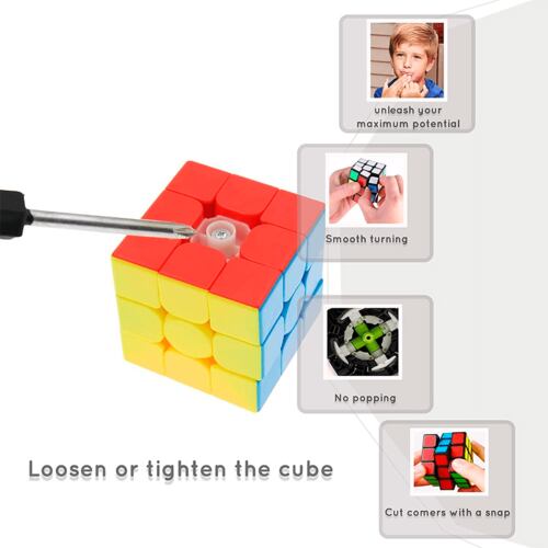 Cubo Rubik Pack 2x2 + 3x3 + Pyraminx Moyu