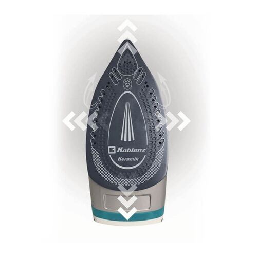 Plancha Koblenz ULTRA KERAMIK color aqua PKK-750-SA