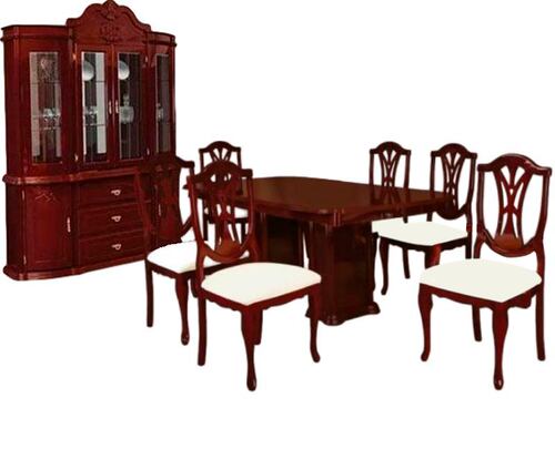 Comedor Modelo Grecia 6 Sillas - Cherry - Kessa.