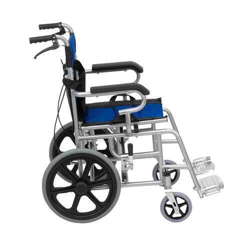 Silla De Ruedas Uso Rudo de Translado Todo Terreno Plegable