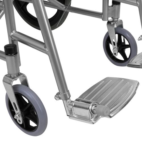 Silla De Ruedas Uso Rudo de Translado Todo Terreno Plegable