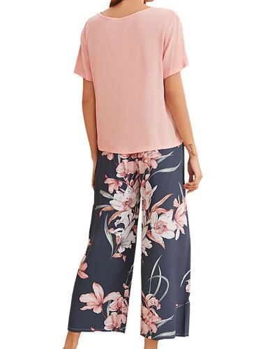 Pijama Elegante Dama Mujer  Ropa De Dormir Suave 2 Piezas