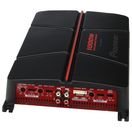 Amplificador Pioneer 4 Canales Puenteable 1000 Watts Gm-a6704.