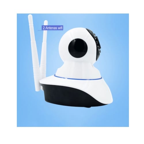 Cámara Seguridad 360  Ip Wifi Hd 1080p Sensor Movimiento 2 antenas 