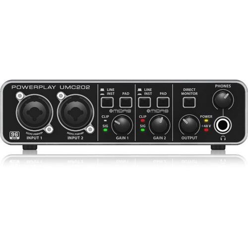 Interface De Audio Behringer U-phoria UMC202HD.