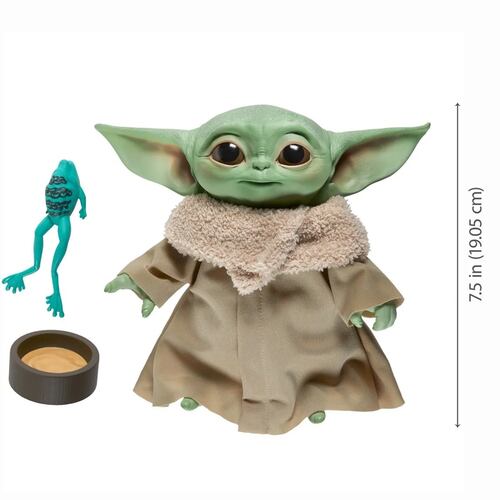 Star Wars Baby Yoda The Child - Juguete De Peluche Que Habla