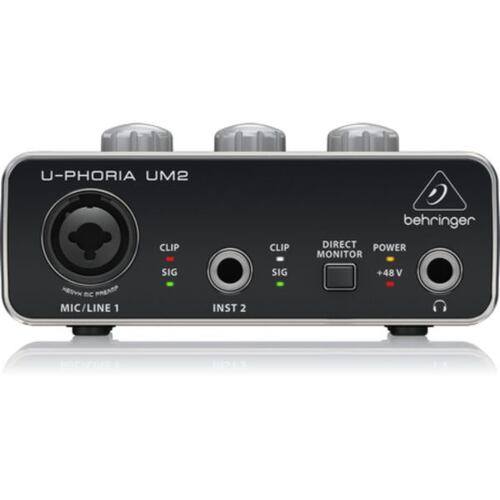 Interface De Audio Behringer U-PHORIA UM2.