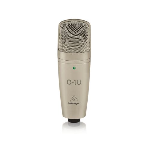 Micrófono Behringer C-1U Condensador Cardioide Dorado.
