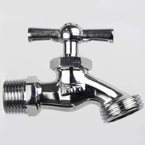 Llave Para Jardín con Nariz Cromada 1/2"