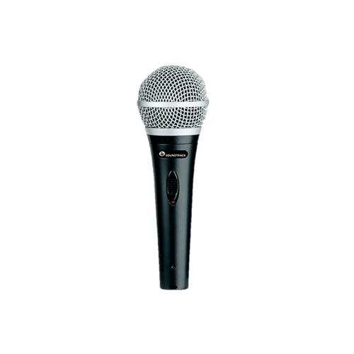 Micrófono alámbrico SOUNDTRACK PRO-58  conexión XLR alta impedancia.