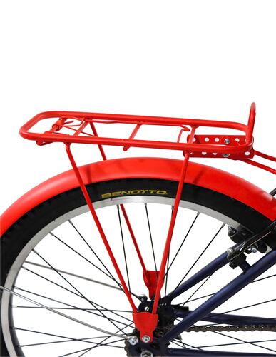 Bicicleta BENOTTO Montaña STREGA R24 Acero1V. Azul Aperlado/Morado Hombre  