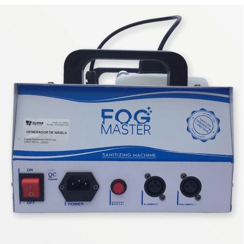 Máquina De Humo Super Bright & Loud Fog Master 1500w