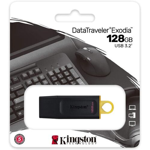 Memoria Flash USB Kingston DataTraveler Exodia 128GB DTX/128GB.
