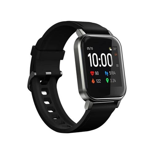 Smartwatch Haylou Smart Watch 2 1.28" malla black de silicona LS02