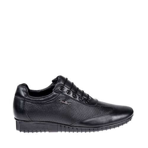 Zapato casual choclo para hombre, marca Michel Domit, color negro, mod. 825223