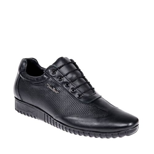 Zapato casual choclo para hombre, marca Michel Domit, color negro, mod. 825223