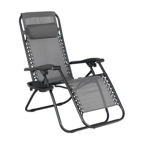 Camastro Plegable Silla Playa Jardin Gravedad 0 Reclinable