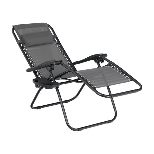 Camastro Plegable Silla Playa Jardin Gravedad 0 Reclinable