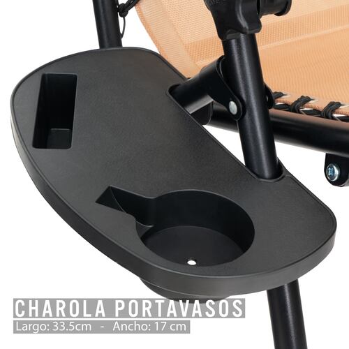 Camastro Plegable Silla Playa Jardin Gravedad 0 Reclinable