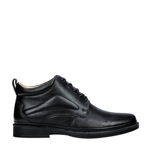 Bota corta para hombre color negro, para pie diabético, marca Calzado Pazstor, mod. 132403