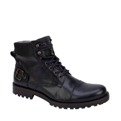 Botas negras heavy marca Locman, para hombre, mod. 947229