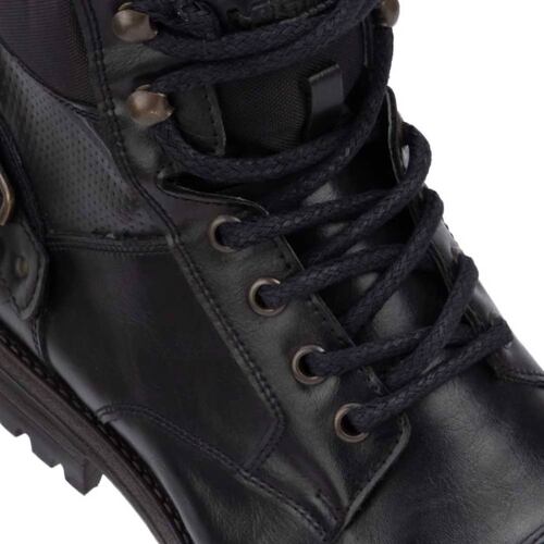 Botas negras heavy marca Locman, para hombre, mod. 947229