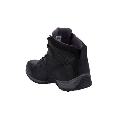 Botas tipo Hiker marca Kebo, para hombre, color negro, de piel
