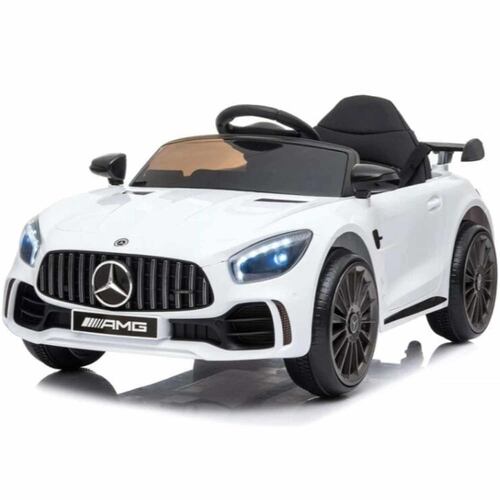 Carro Montable Electrico Auto Mercedes Benz 12v Blanco