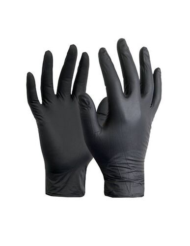  Caja MASTER de guantes de nitrilo color negro TALLA L