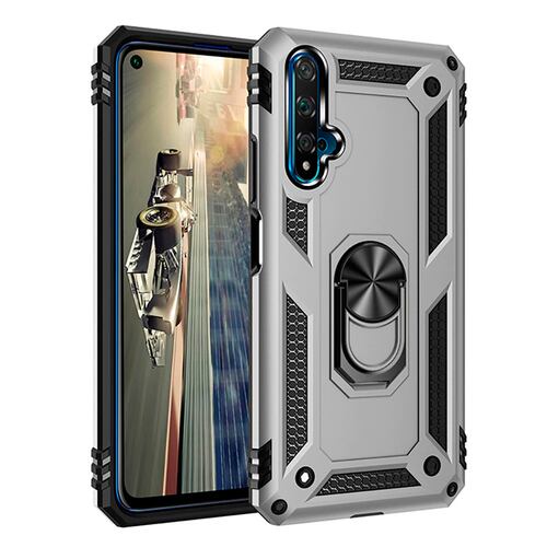 Funda Huawei Nova 5T Case Protector Resistente Anticaída Anti Golpes Soporte Anillo Metálico