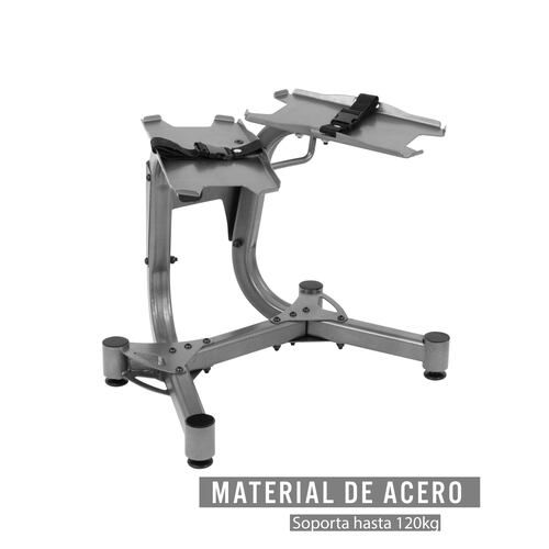 Rack para Pesas Soporte de Mancuernas Ajustables Altera para Gimnasio