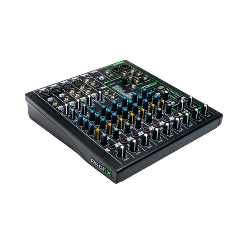 Mezclador Mackie  ProFX10v3  refuerzo de sonido profesional de 10 canales con FX integrado.