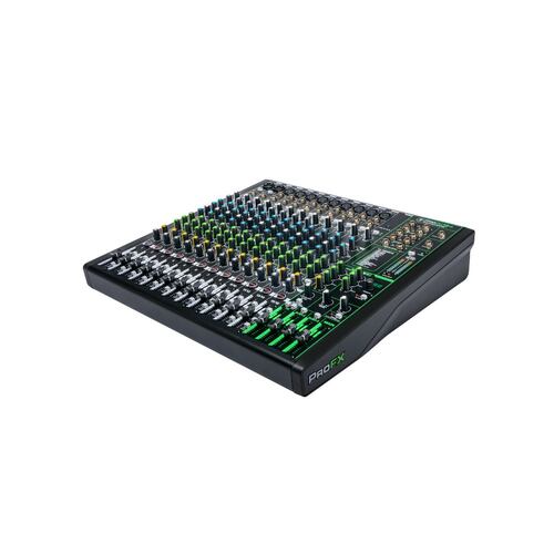Mezclador Mackie ProFX16v3 refuerzo de sonido profesional de 16 canales con FX integrado.