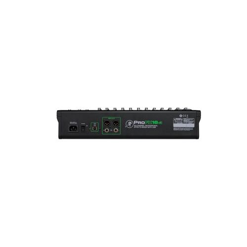Mezclador Mackie ProFX16v3 refuerzo de sonido profesional de 16 canales con FX integrado.