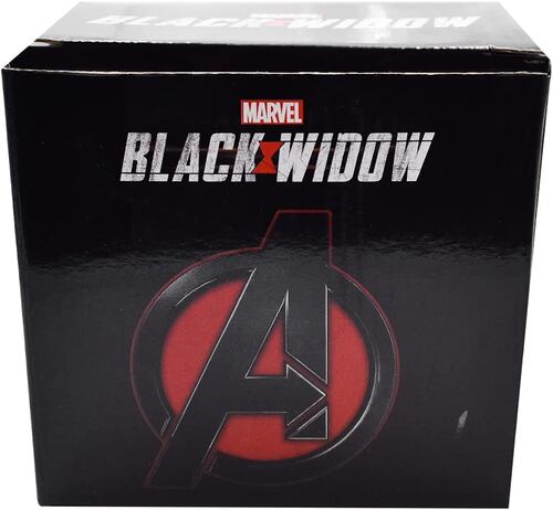 Black Widow Taza  Viuda Negra Marvel Tarro Ceramica 500 ml 