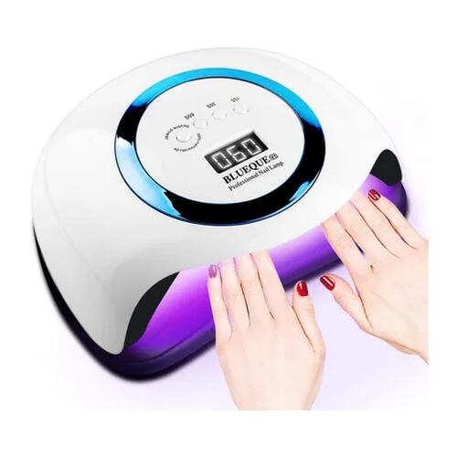 Lámpara De Uñas Led Uv 168 Watts Digital Con Sensor