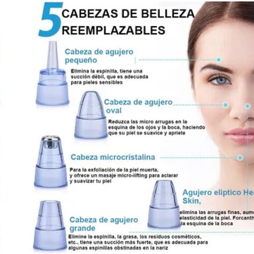 Máquina Succionadora De Puntos Negros/espinillas Y Acné, Usb