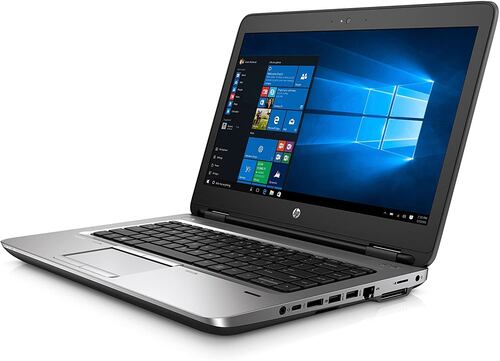 Laptop HP ProBook 640 G2-Intel Core i5, 6ta generación-16GB RAM- 256GB Disco Solido- 14"-Windows 10 PRO- Equipo Clase A, Reacondicionado..
