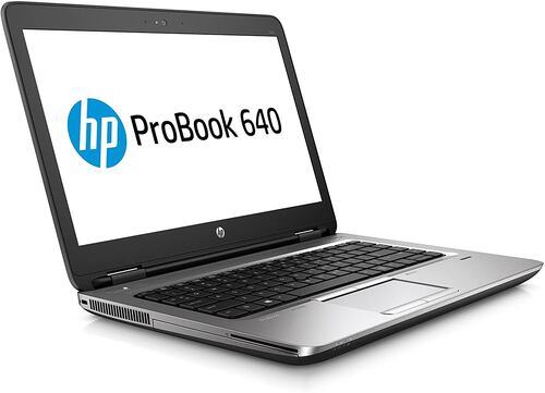 Laptop HP ProBook 640 G2-Intel Core i5, 6ta generación-16GB RAM- 256GB Disco Solido- 14"-Windows 10 PRO- Equipo Clase A, Reacondicionado..