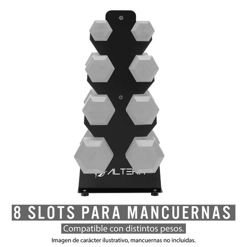 Rack para Mancuernas Estante Porta Mancuerna Hecho de Acero