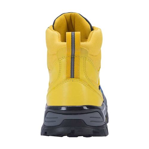 Botas de trabajo indusdtrial Goodyear con casquillo, azul con amarillo, mod. 1004784