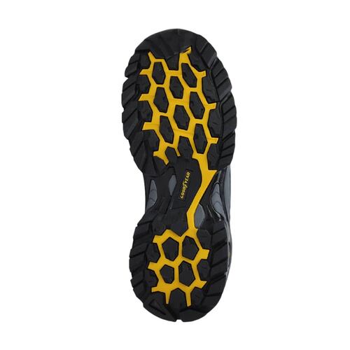 Botas de trabajo indusdtrial Goodyear con casquillo, azul con amarillo, mod. 1004784