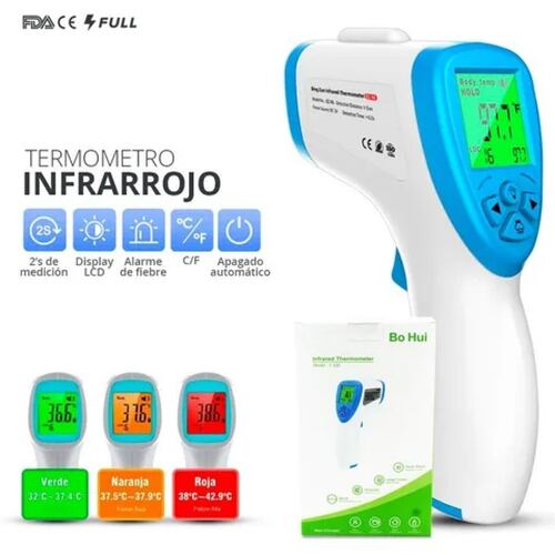 Termómetro Infrarrojo Digital | Frente Y Corporal Uso Médico.