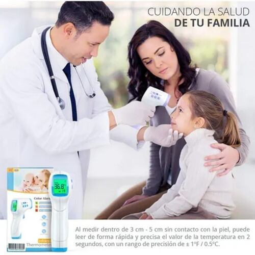 Termómetro Infrarrojo Digital | Frente Y Corporal Uso Médico.