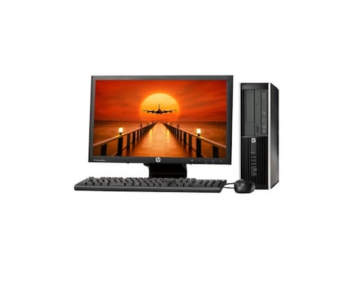 COMPUTADORA HP COMPAQ CORE I7 SFF 8GB RAM DISCO SOLIDO 240GB MONITOR 22" (REACONDICIONADO)