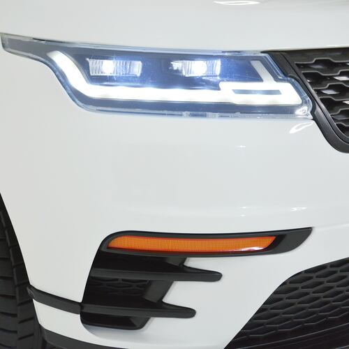 Montable Electrico Camioneta Land Rover Blanca 12v MP3 Control Remoto 3km