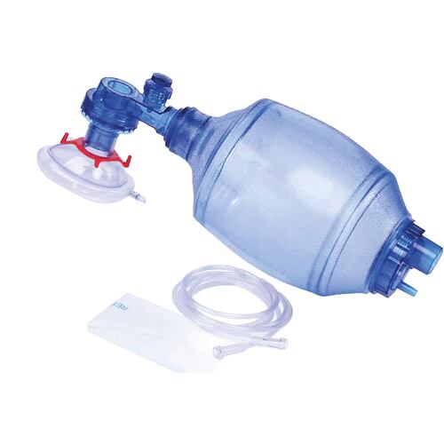 Resucitador Manual Respiratorio Pediátrico Pvc Handy