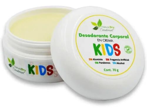Desodorante Naturaldry Kids 70g Natural Hidrata Elimina Olor